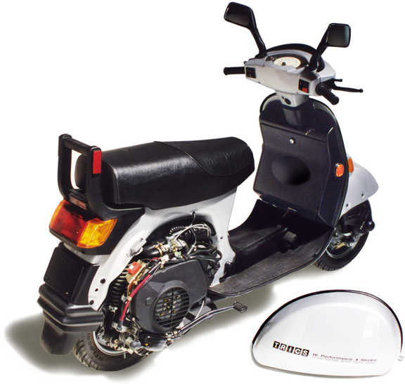 bajaj scooter 4 stroke