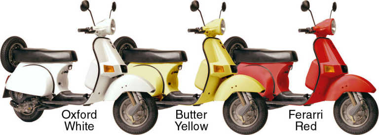 New Bajaj Vespa